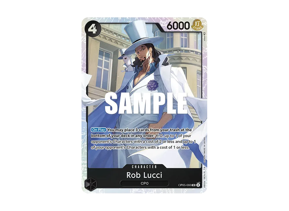 Rob Lucci SR [OP05-093] [EN](Booster Pack "Awakening Of The New Era")