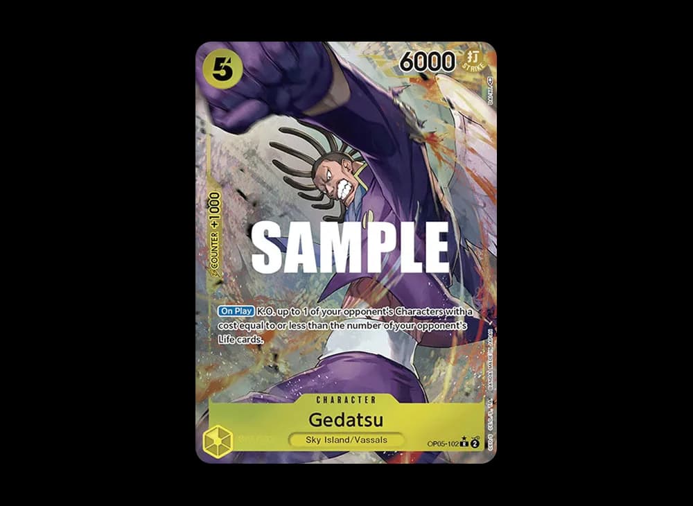 Gedatsu R-P [OP05-102] [EN](Booster Pack "Awakening Of The New Era")