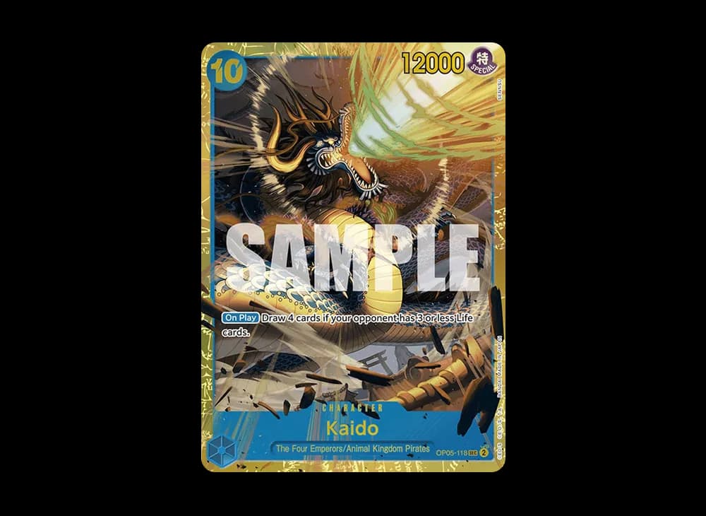 Kaido SEC [OP05-118] [EN](Premium Booster "ONE PIECE CARD THE BEST")