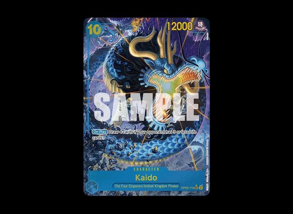 Kaido SEC-P [OP05-118] [EN](Premium Booster "ONE PIECE CARD THE BEST")