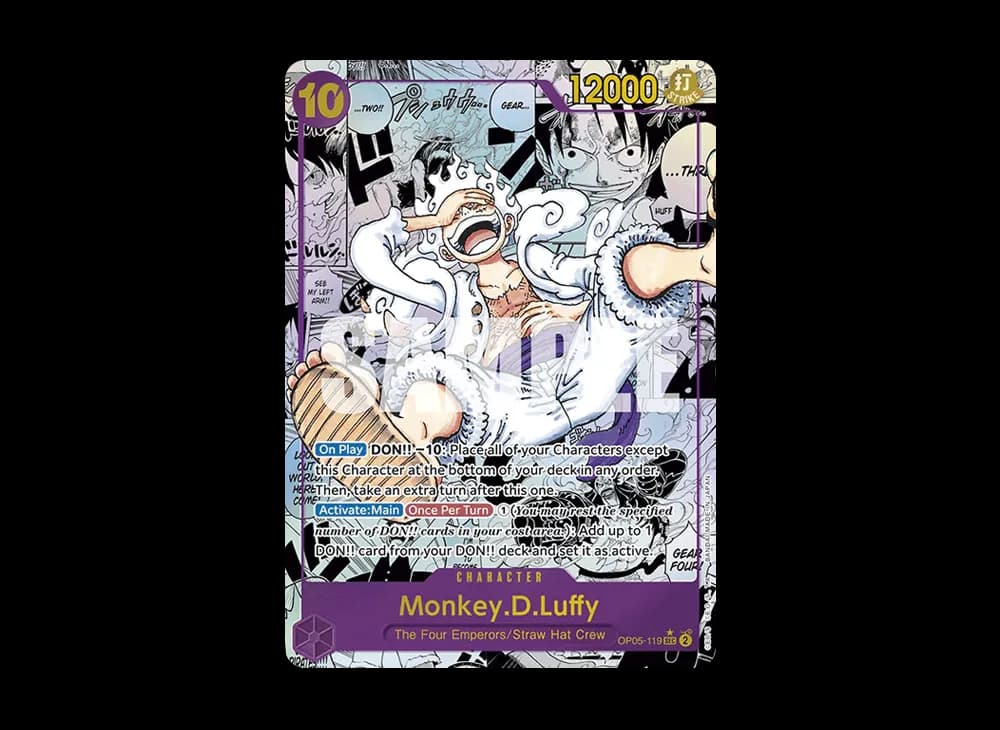 Trafalgar Law SR-SP (Comic Parallel) [OP05-069] [EN](Premium Booster "ONE PIECE CARD THE BEST")