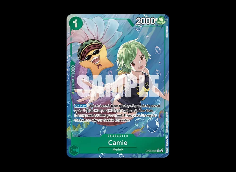 Camie R-P [OP06-025] [EN](Booster Pack "Wings Of The Captain")
