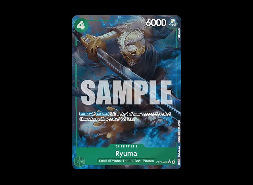 Ryuma R :Full Art [OP06-036] [EN](Premium Booster "ONE PIECE CARD THE BEST")