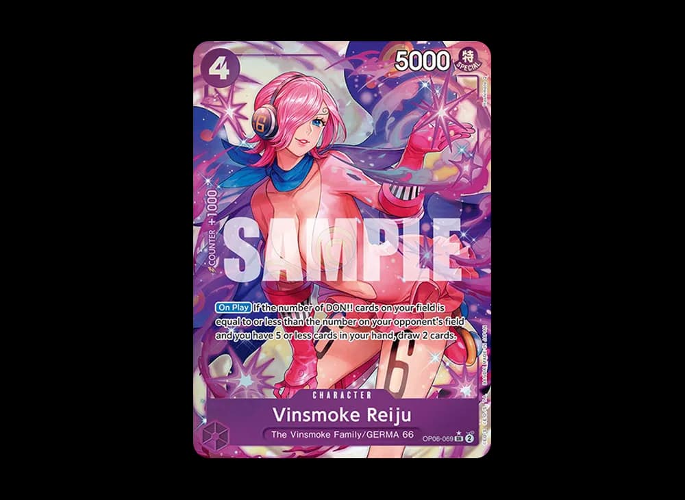 Vinsmoke Reiju SR-P [OP06-069] [EN](Booster Pack "Wings Of The Captain")