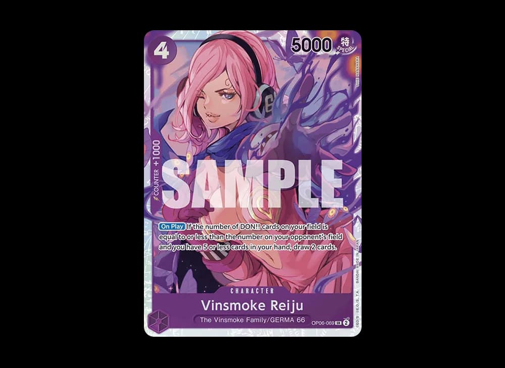 Vinsmoke Reiju SR [OP06-069] [EN](Premium Booster "ONE PIECE CARD THE BEST")