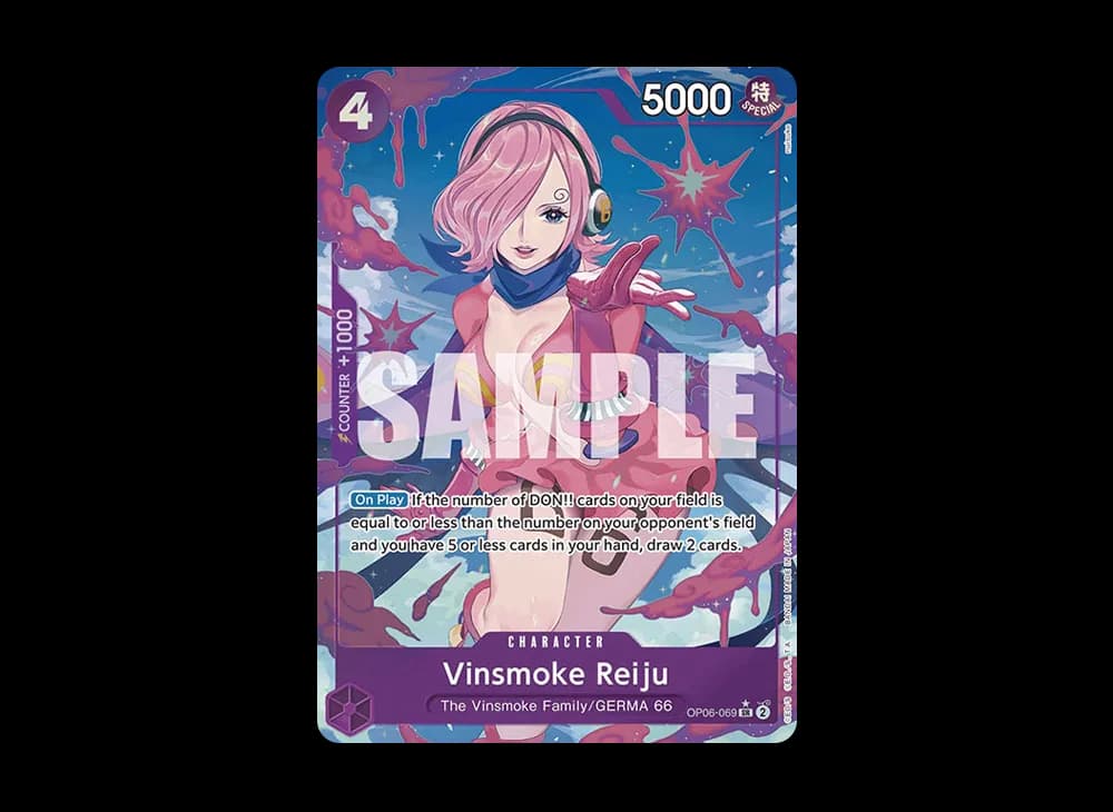 Vinsmoke Reiju SR-P [OP06-069] [EN](Premium Booster "ONE PIECE CARD THE BEST")