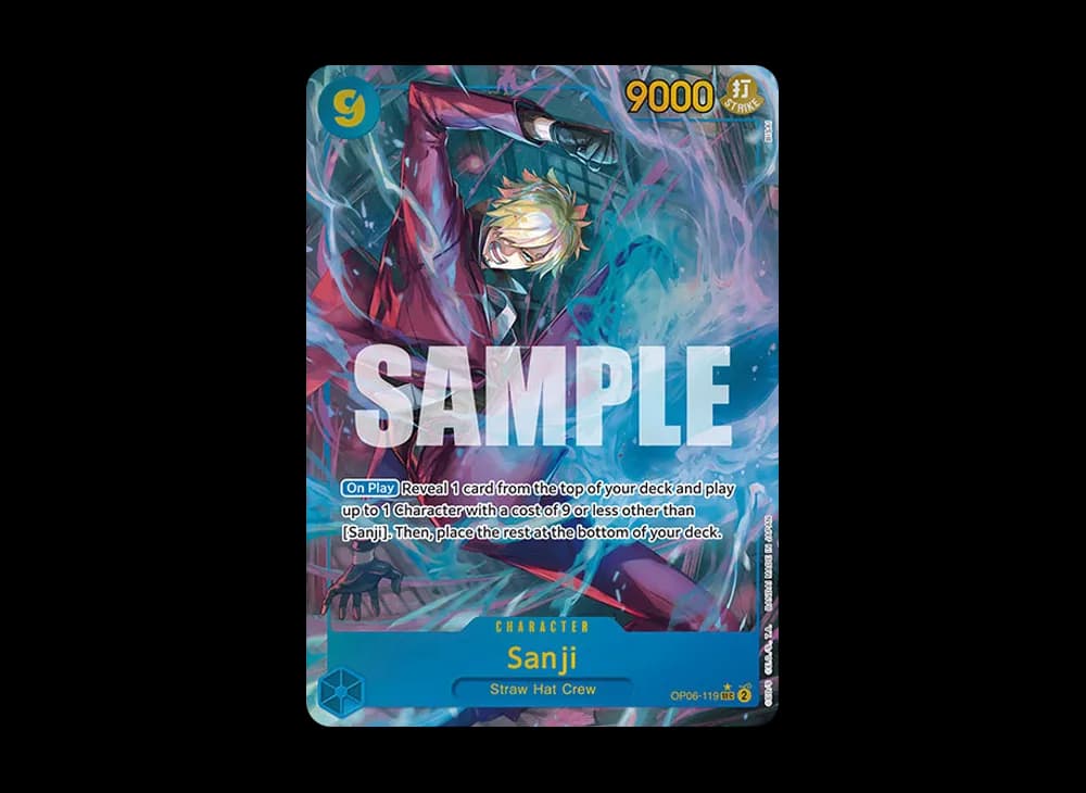 Sanji SEC-P [OP06-119] [EN](Booster Pack "Wings Of The Captain")