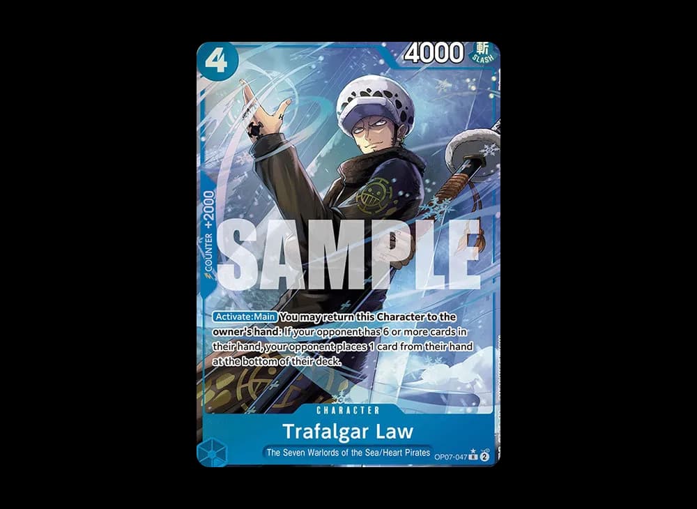 Trafalgar Law R-P [OP07-047] [EN](Booster Pack "500 Years In The Future")