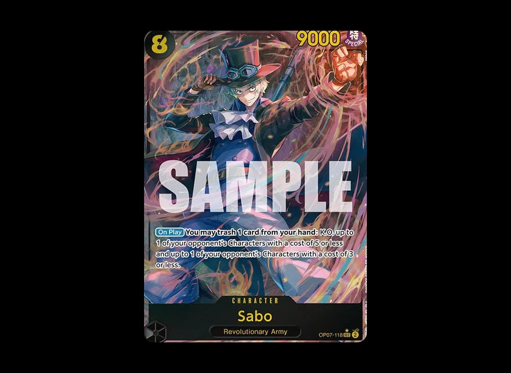 Sabo SEC-P [OP07-118] [EN](Booster Pack "500 Years In The Future")