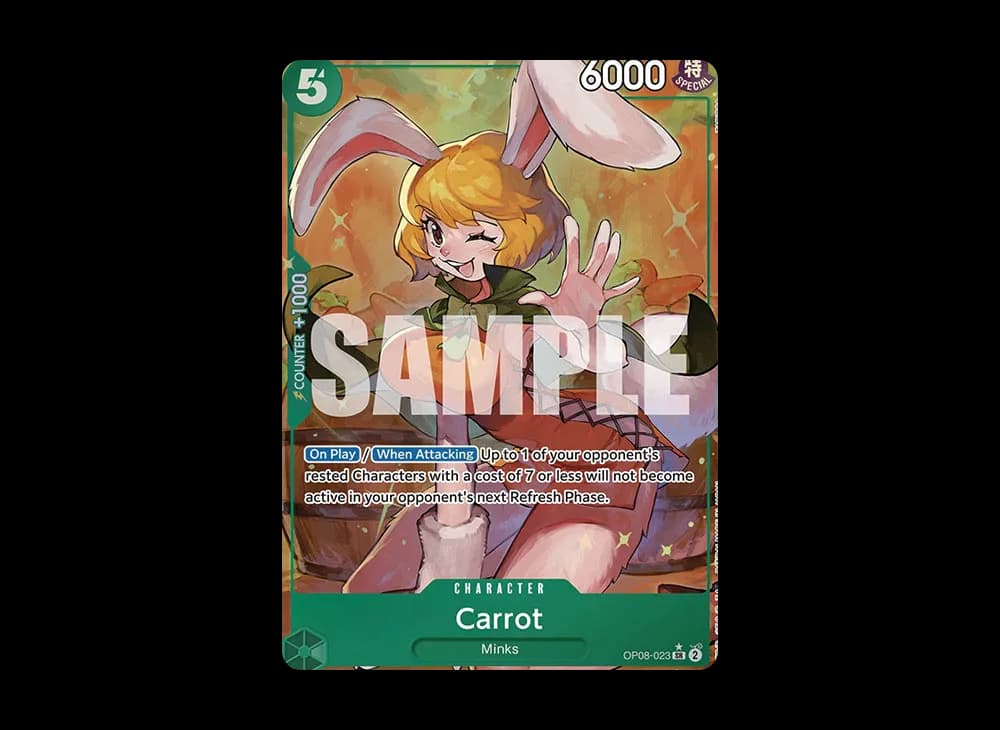 Carrot SR-P [OP08-023] [EN](Booster Pack "Two Legends")