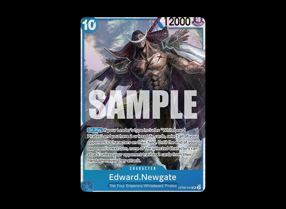 Edward.Newgate SR [OP08-043] [EN](Booster Pack "Two Legends")