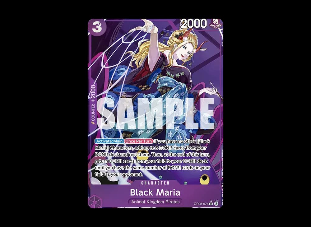 Black Maria SR-P [OP08-074] [EN](Booster Pack "Two Legends")