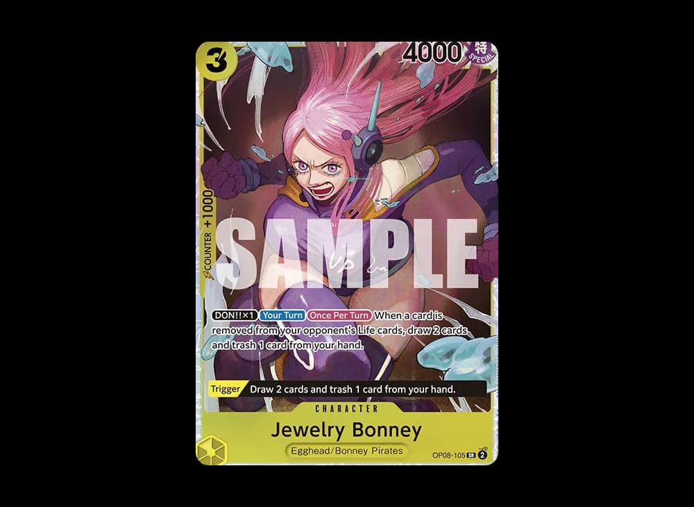 Jewelry Bonney SR [OP08-105] [EN](Booster Pack "Two Legends")