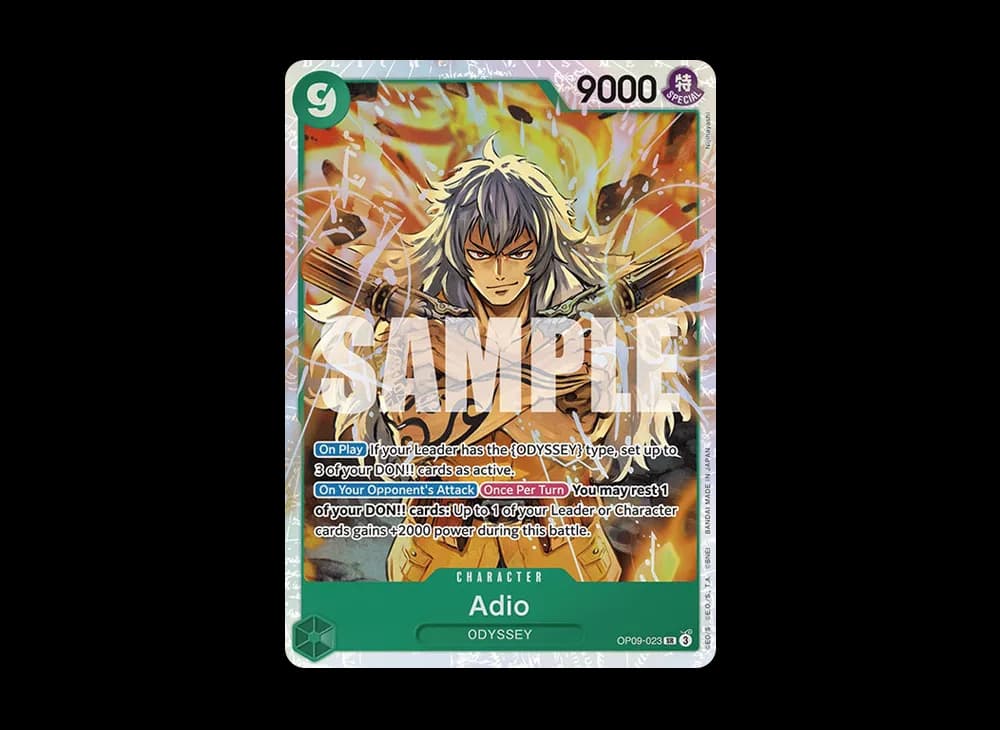 Adio SR [OP09-023] [EN](Booster Pack "Emperors in the New World")