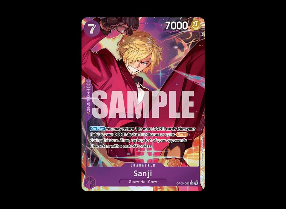 Sanji SR-P [OP09-065] [EN](Booster Pack "Emperors in the New World")