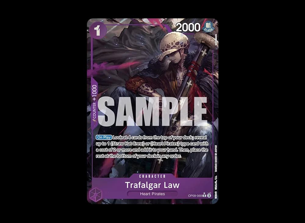 Trafalgar Law R-P [OP09-069] [EN](Booster Pack "Emperors in the New World")