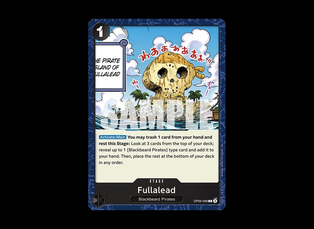 Fullalead C [OP09-099] [EN](Start Deck "BLACK Marshall.D.Teach")