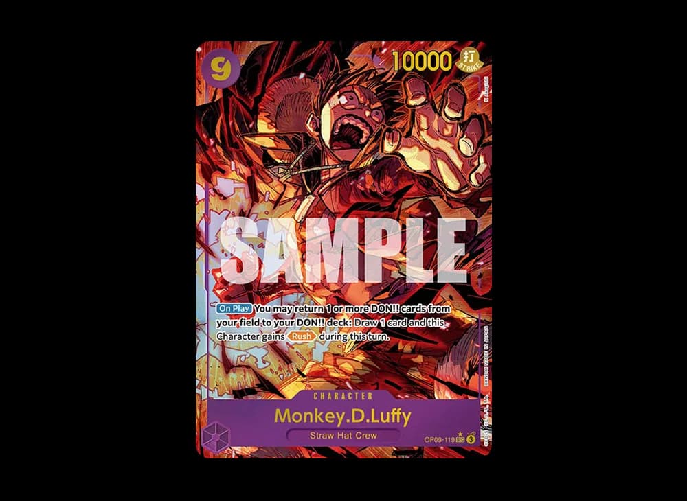 Monkey.D.Luffy SEC-P [OP09-119] [EN](Booster Pack "Emperors in the New World")