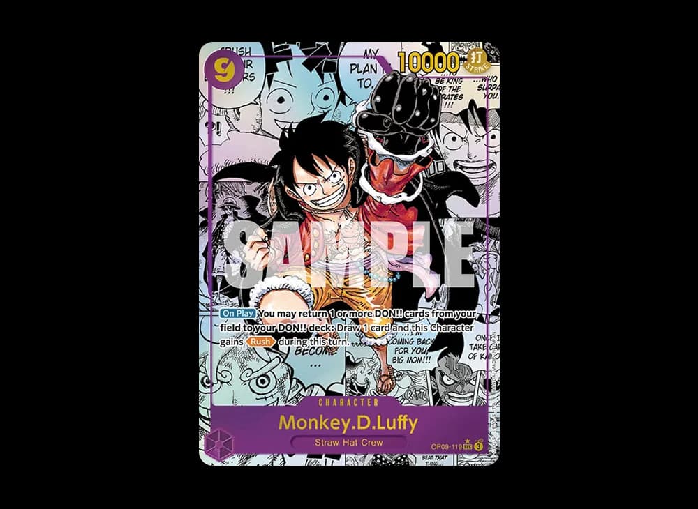 Monkey.D.Luffy SEC-SP (Comic Parallel) [OP09-119] [EN](Booster Pack "Emperors in the New World")