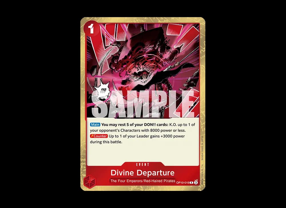 Divine Departure R [OP10-019] [EN](Booster Pack "Royal Blood")