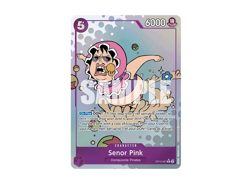 Senor Pink R-P [OP10-067] [EN](Booster Pack "Royal Blood")