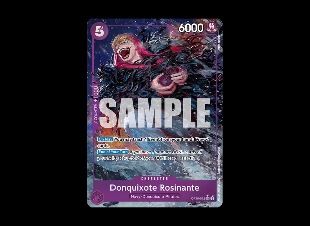 Donquixote Rosinante SR-P [OP10-072] [EN](Booster Pack "Royal Blood")