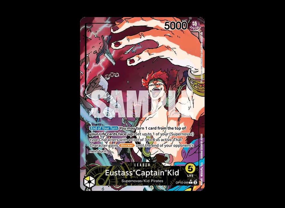 Eustass"Captain"Kid L-P [OP10-099] [EN](Booster Pack "Royal Blood")