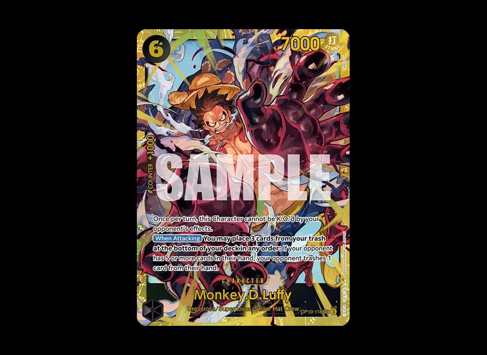 Monkey.D.Luffy SEC [OP10-118] [EN](Booster Pack "Royal Blood")