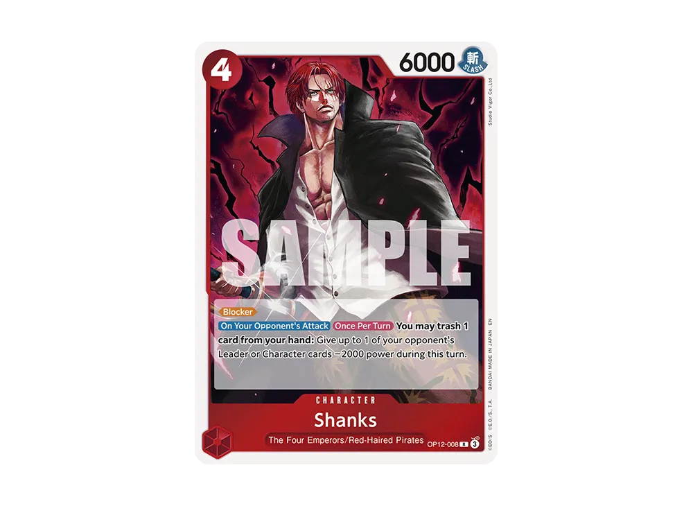 Shanks R [OP12-008] [EN](Booster Pack "LEGACY OF THE MASTER")