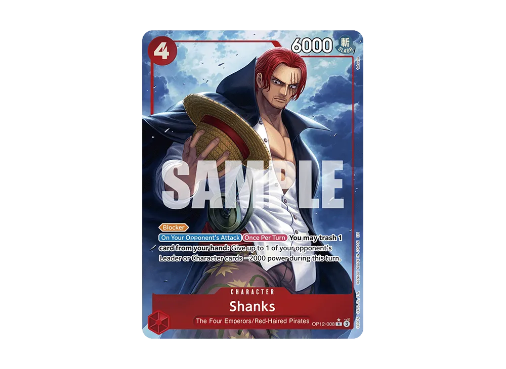 Shanks R-P [OP12-008] [EN](Booster Pack "LEGACY OF THE MASTER")