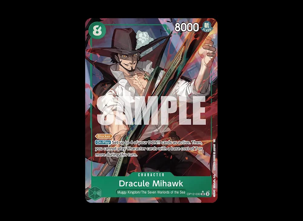 Dracule Mihawk SR-P [OP12-030] [EN](Booster Pack "LEGACY OF THE MASTER")
