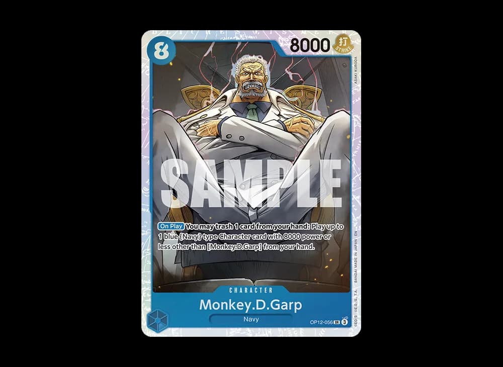 Monkey.D.Garp SR [OP12-056] [EN](Booster Pack "LEGACY OF THE MASTER")