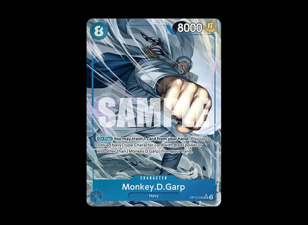 Monkey.D.Garp SR-P [OP12-056] [EN](Booster Pack "LEGACY OF THE MASTER")