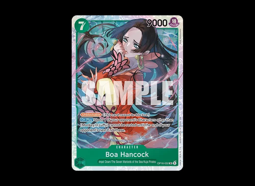 Boa Hancock SR [OP16-032][EN](Booster Pack "THE TIME OF BATTLE")