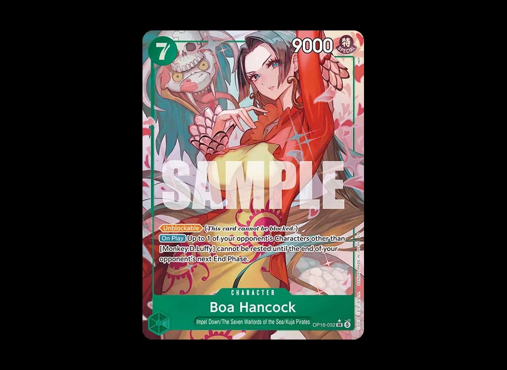 Boa Hancock SR-P [OP16-032][EN](Booster Pack "THE TIME OF BATTLE")