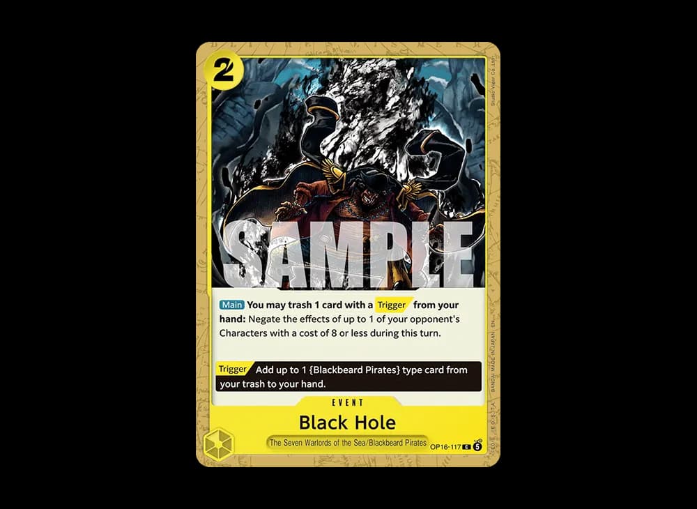 Black Hole C [OP16-117][EN](Booster Pack "THE TIME OF BATTLE")