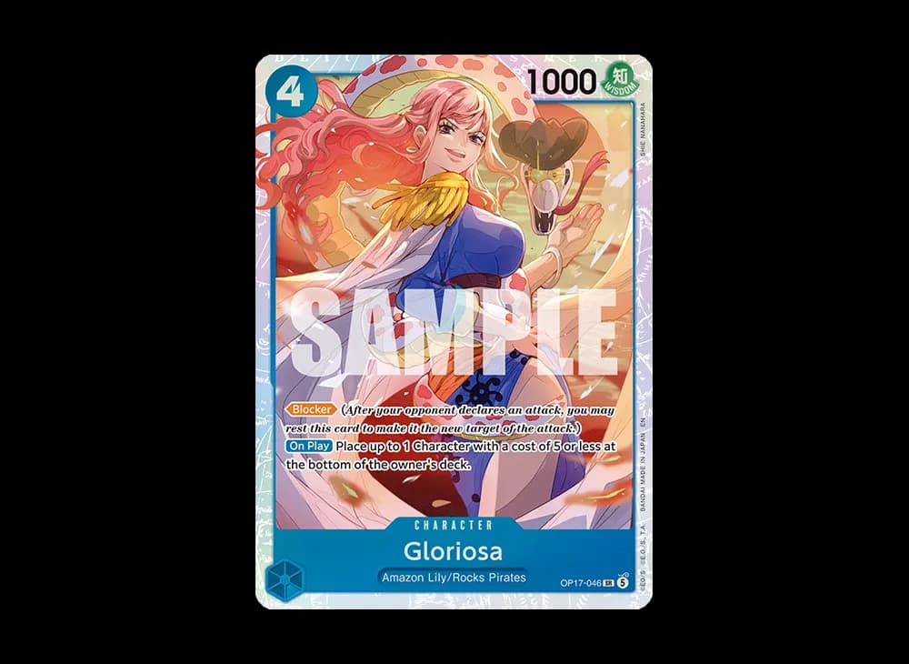Gloriosa SR [OP17-046][EN](Booster Pack "THE WORLD’S STRONGEST WARRIORS")
