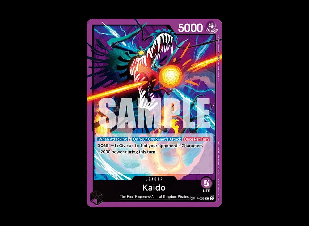 Kaido L [OP17-058][EN](Booster Pack "THE WORLD’S STRONGEST WARRIORS")