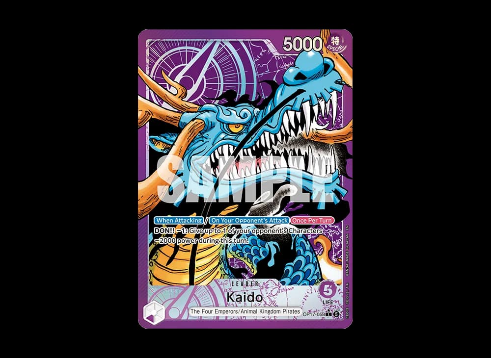 Kaido L-P [OP17-058][EN](Booster Pack "THE WORLD’S STRONGEST WARRIORS")