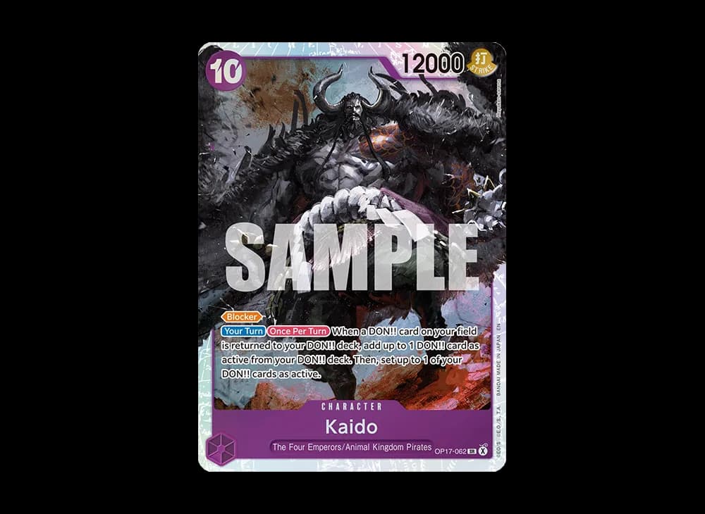 Kaido SR [OP17-062][EN](Booster Pack "THE WORLD’S STRONGEST WARRIORS")