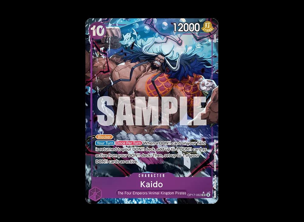 Kaido SR-P [OP17-062][EN](Booster Pack "THE WORLD’S STRONGEST WARRIORS")