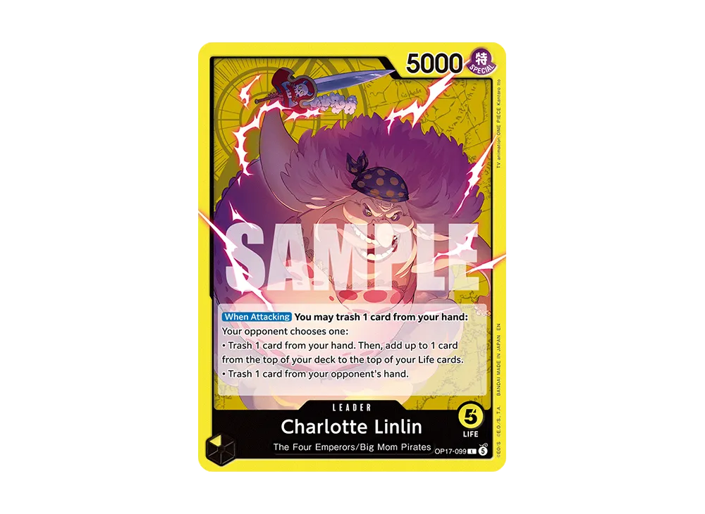 Charlotte Linlin L [OP17-099][EN](Booster Pack "THE WORLD’S STRONGEST WARRIORS")