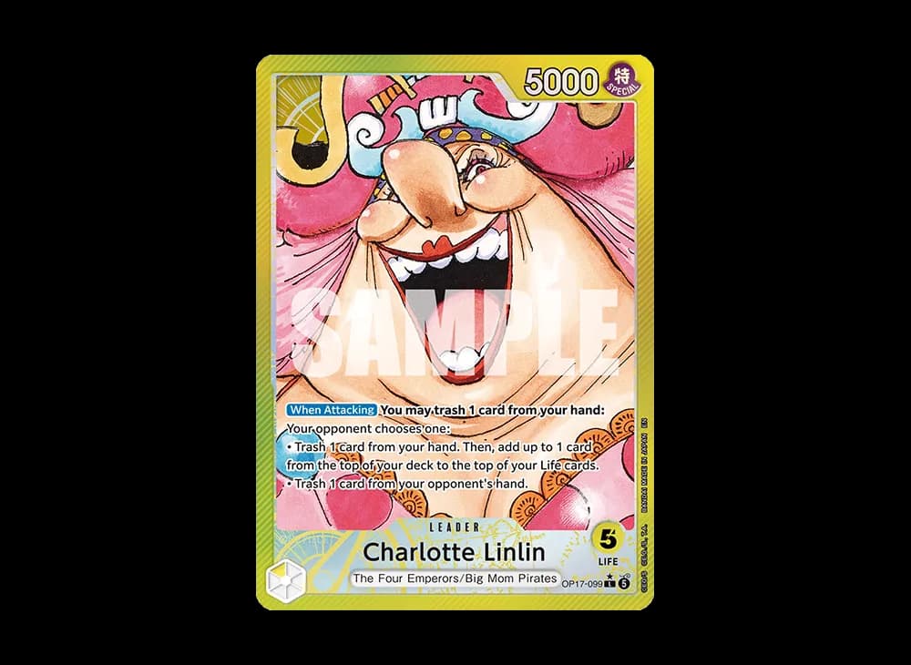 Charlotte Linlin L-P [OP17-099][EN](Booster Pack "THE WORLD’S STRONGEST WARRIORS")