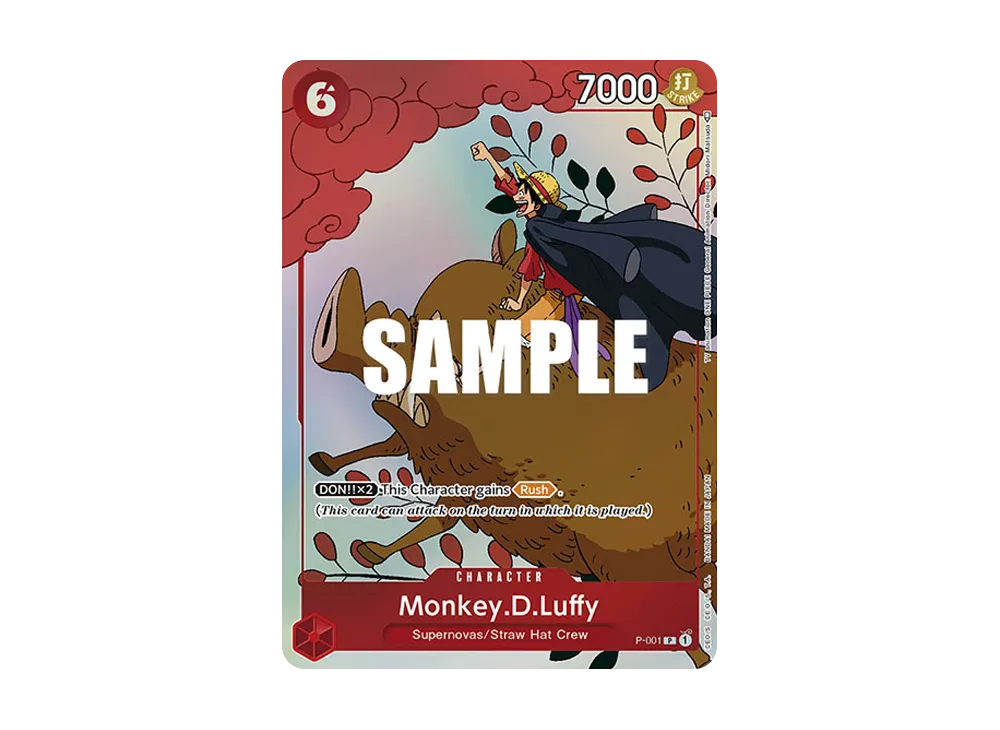 Monkey.D.Luffy P [P-001] [EN](Promotional Card "GIFT COLLECTION 2023")