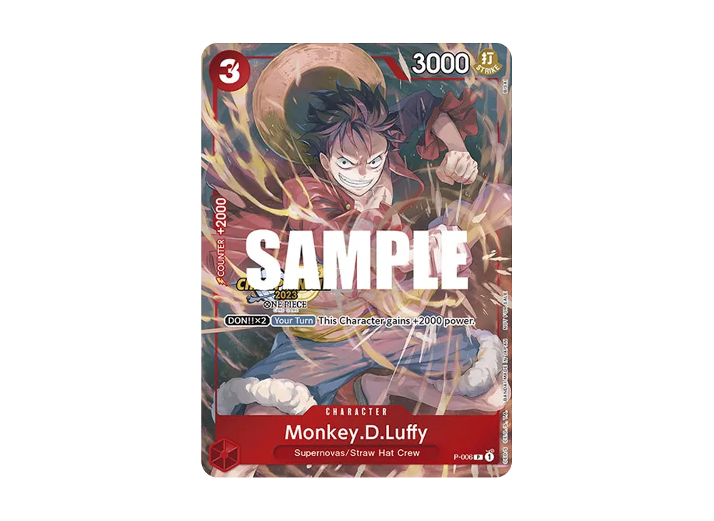 Monkey.D.Luffy P [P-006] [EN](Promotional Card "Championship 2023 Celebration Pack")