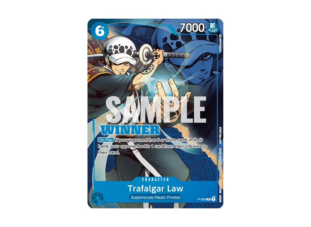 Trafalgar Law P [P-009] [EN](Promotional Card "Tournament Pack Vol.1 -Winner-")
