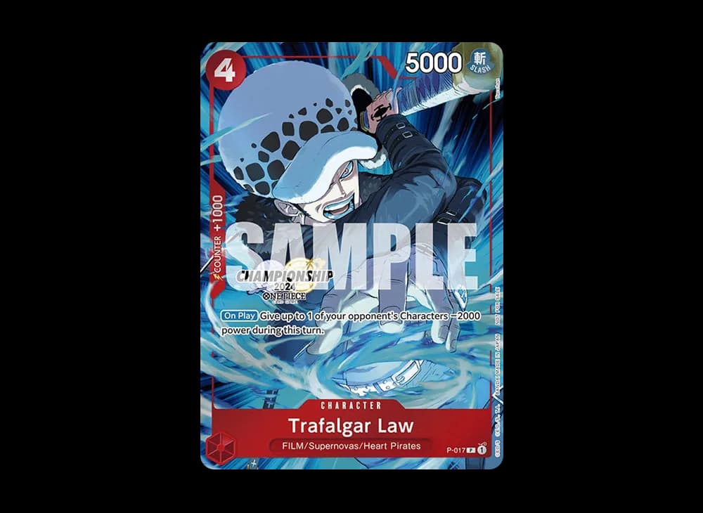 Trafalgar Law P [P-017] [EN](Promotional Card "Championship 2024 Celebration Pack")
