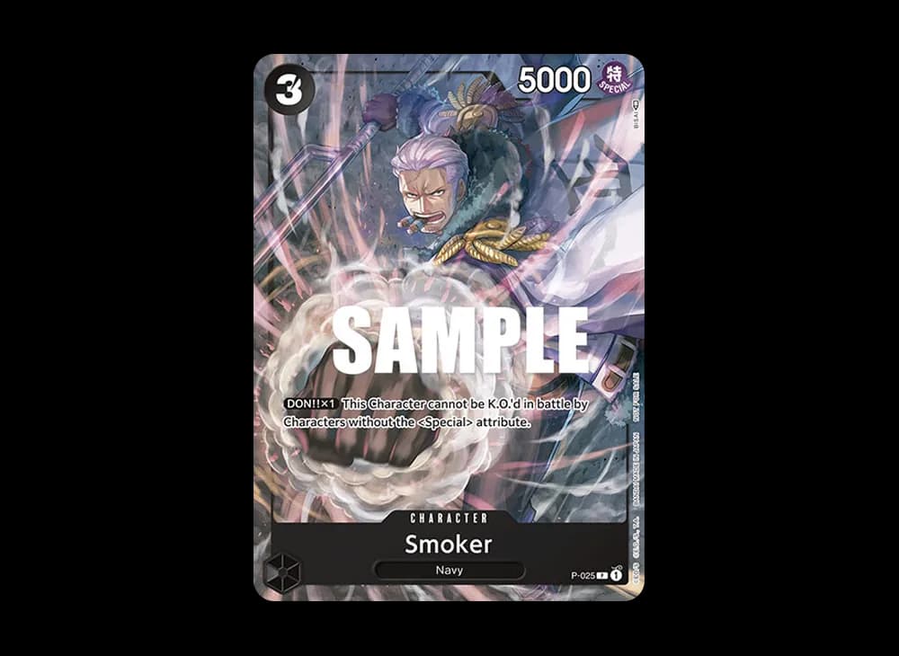 Smoker P [P-025] [EN](Promotional Card "Pre-Release Paramount War")