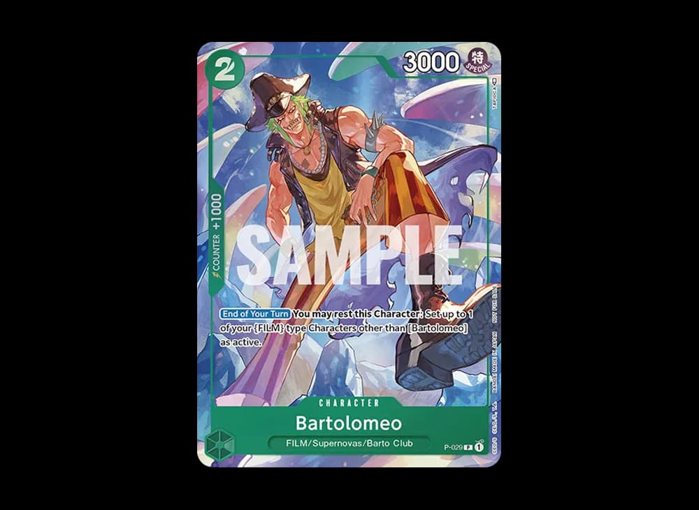 Bartolomeo P [P-029] [EN](Promotional Card "Championship 2023 Event Pack Vol.1")
