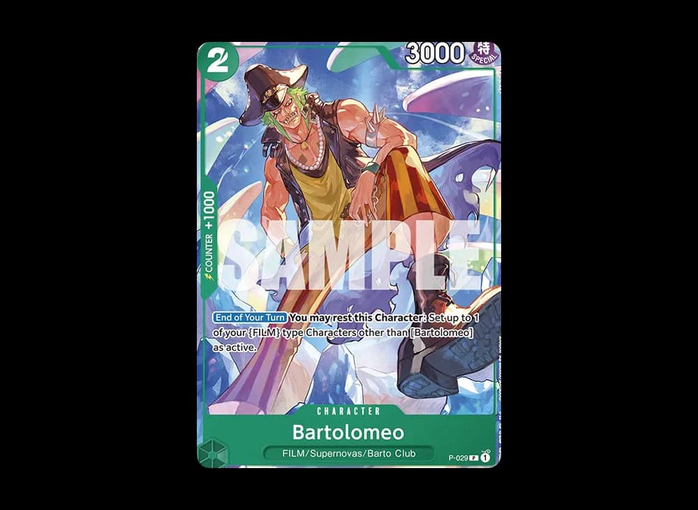 Bartolomeo P [P-029] [EN](Start Deck "GREEN Uta")